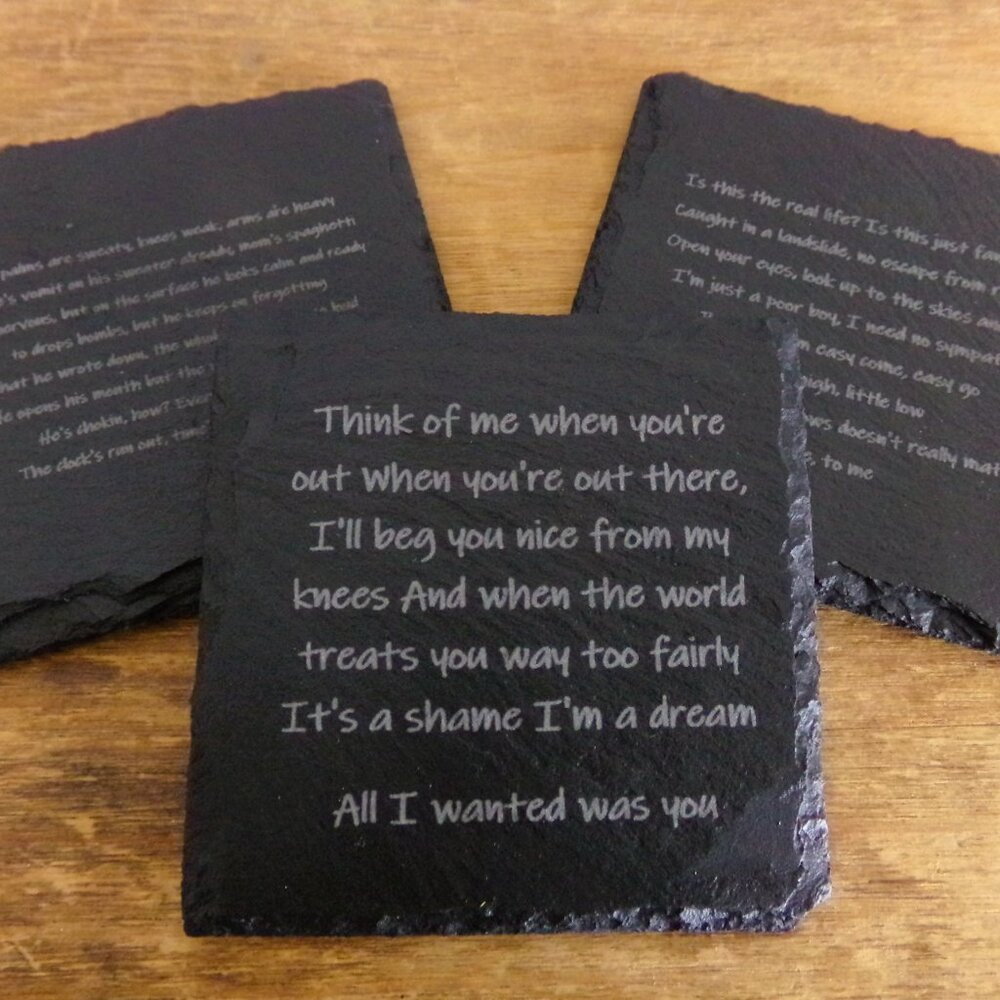 Song Verse Coasters (set of 4)